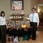 Image of food donated to MANNA food bank by Whittington Chiropractic