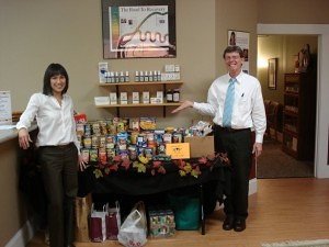 From our 13th food drive for MANNA 