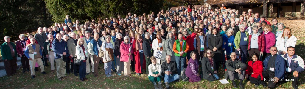 image of large group of priests